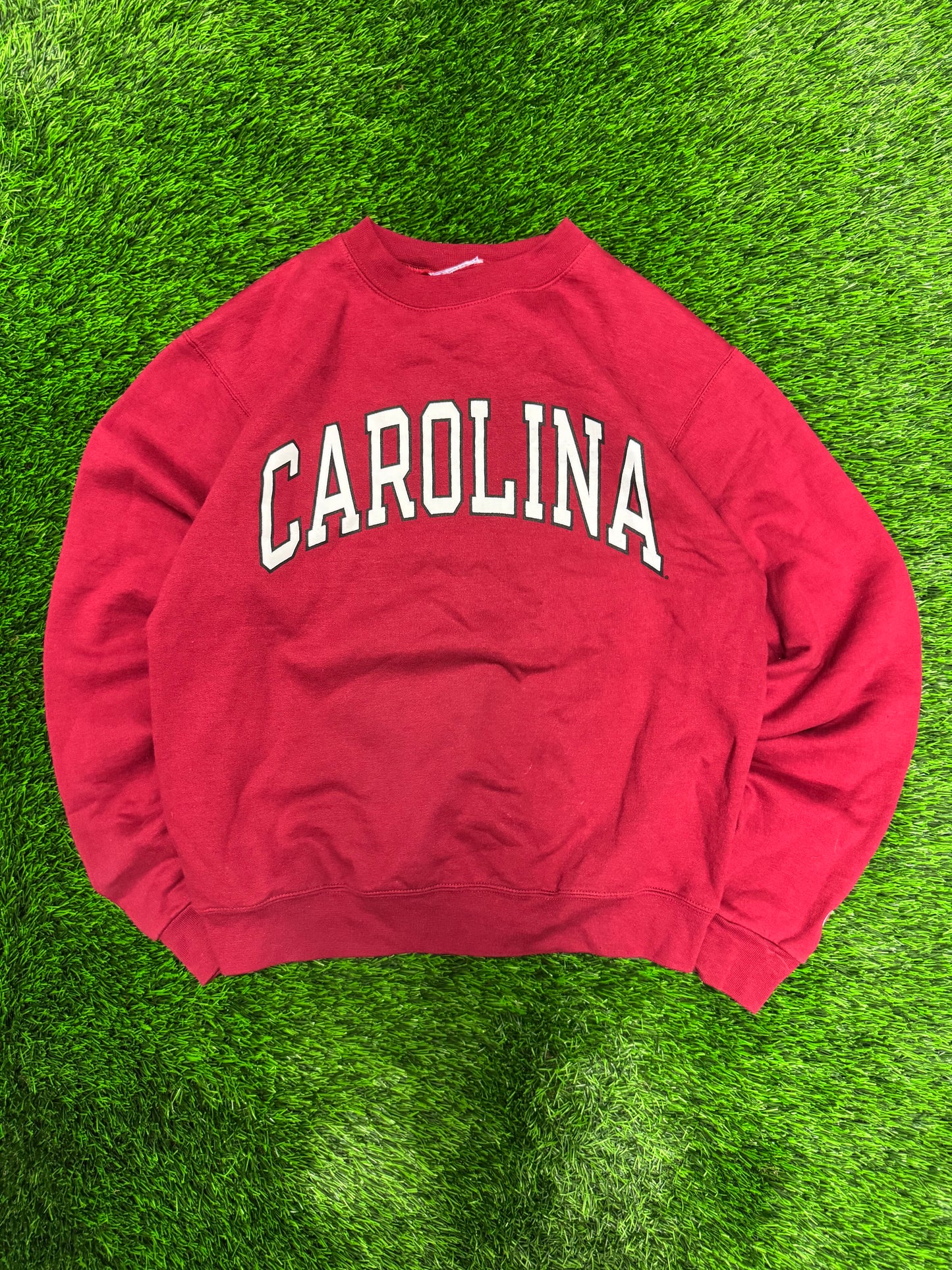 University Of South Carolina (USC) Spell Out Champion Vintage Crewneck (M)