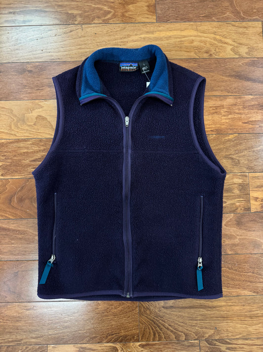 90s Patagonia Synchilla Essential Purple Vest (S)