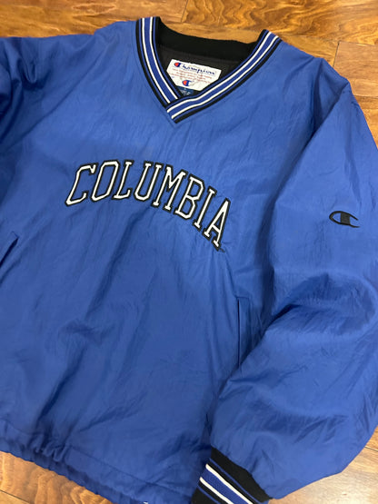 90s Columbia University Vintage Champion Windbreaker (L)