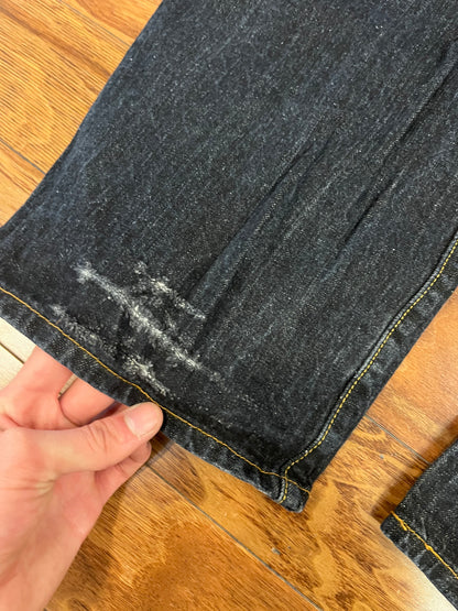 00s Rocawear Baggy Black Jeans (34 x 32)