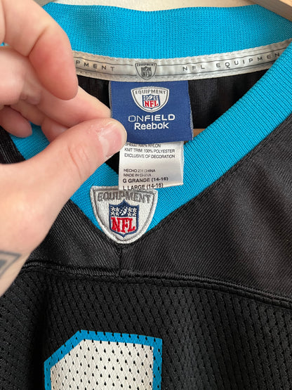 2010s Carolina Panthers Cam Newton Reebok Rookie Jersey (Youth L)