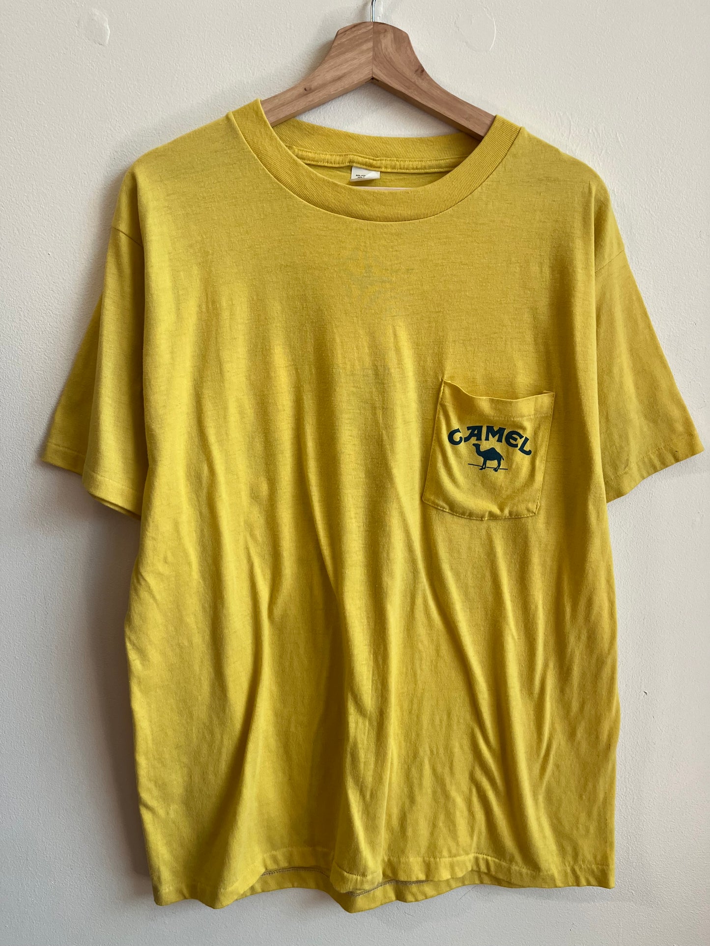 90s Camel Cigarettes Smooth Yellow Tee (L)