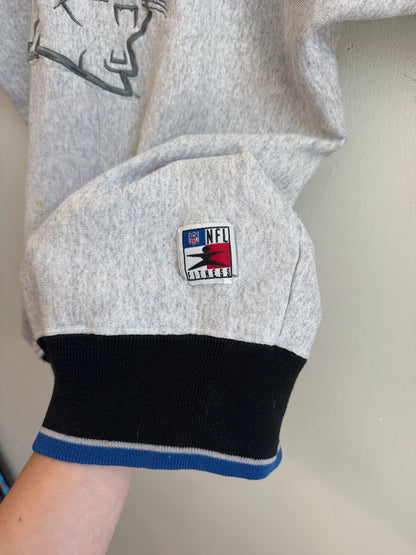 90s Carolina Panthers Legends Sleeve to Sleeve Spell Out Crewneck (XL)