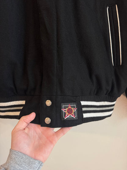 90s New York Yankees Jeff Hamilton Reversible Jacket (XXL)