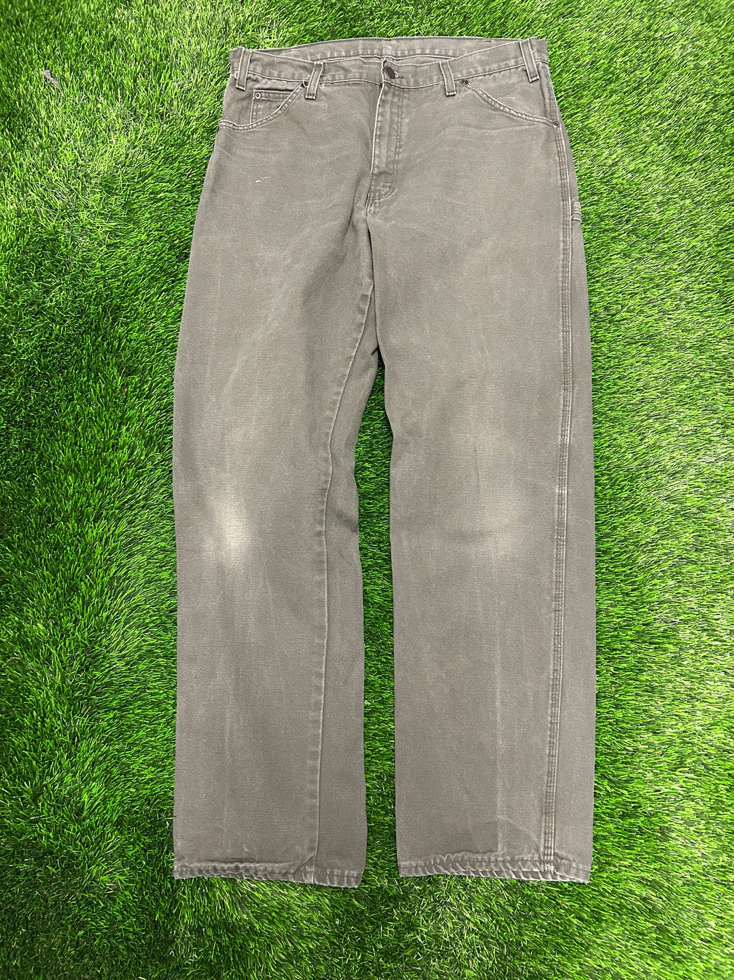 2011 Dickies Olive Green Carpenter Pants (36 x 34)