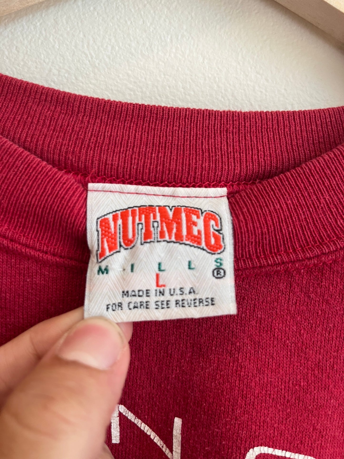 90s Florida State Seminoles Nutmeg Crewneck (L)
