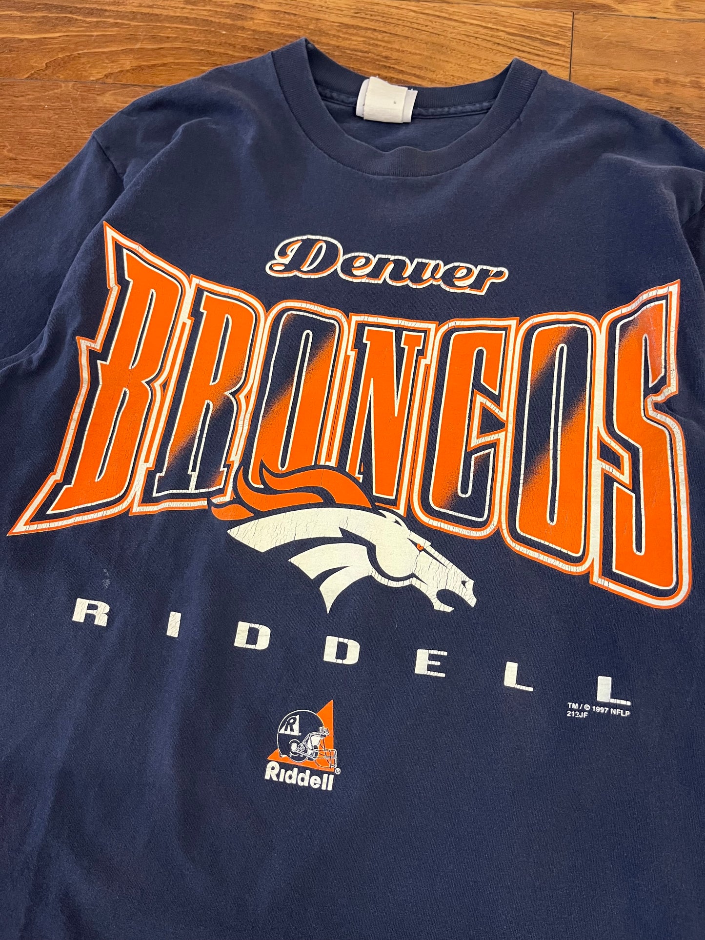 1997 Denver Broncos Riddell Tee (M)