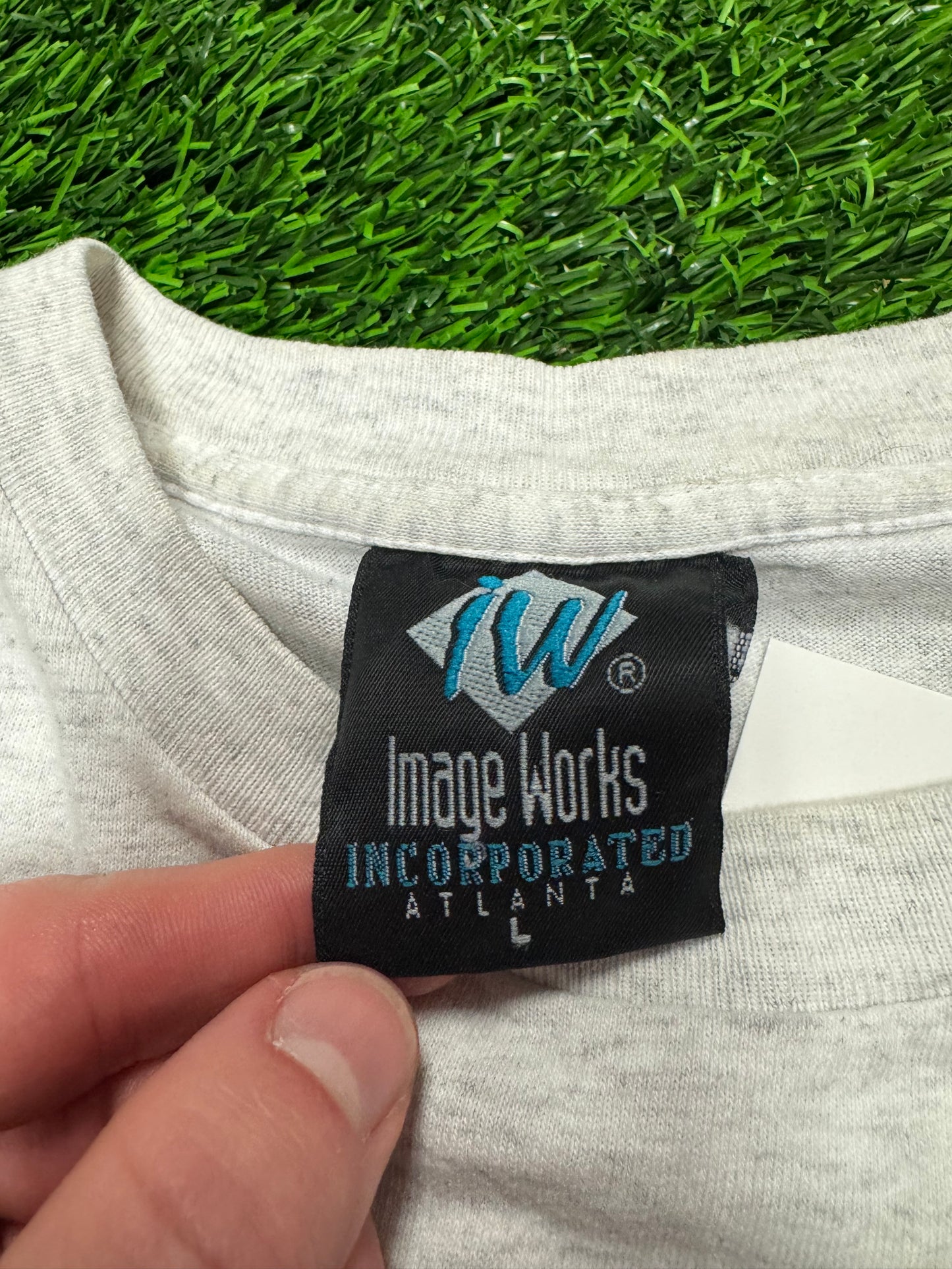 1995 Bill Elliot Vintage Nascar Batman Forever McDonalds DC Racing Tee (L)