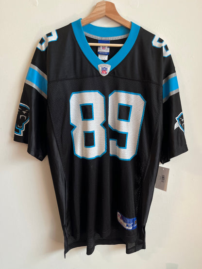 00s Carolina Panthers Smith Steve Reebok Home Jersey (M)