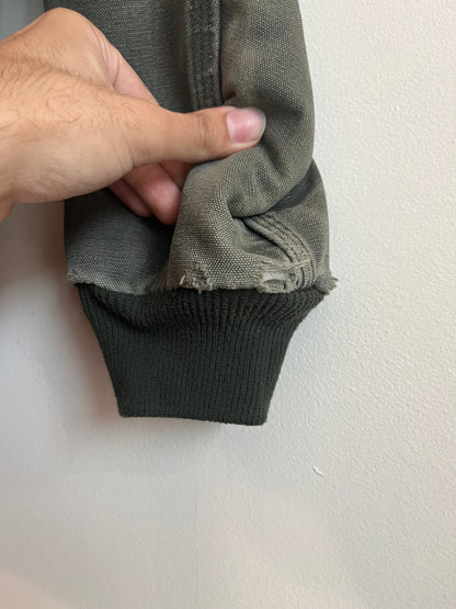 2006 Carhartt J130 Moss Green Distressed Jacket (L Tall)