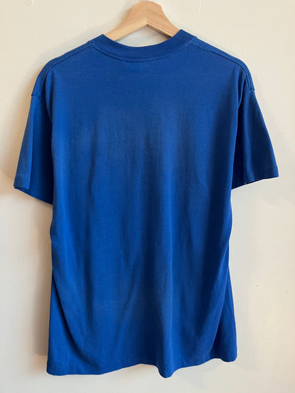 1993 Carolina Panthers Cat Dark Blue Tee (XL)