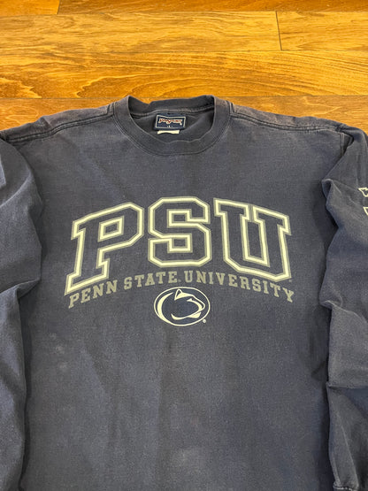 00s Penn State Faded Long Sleeve Shirt (L)