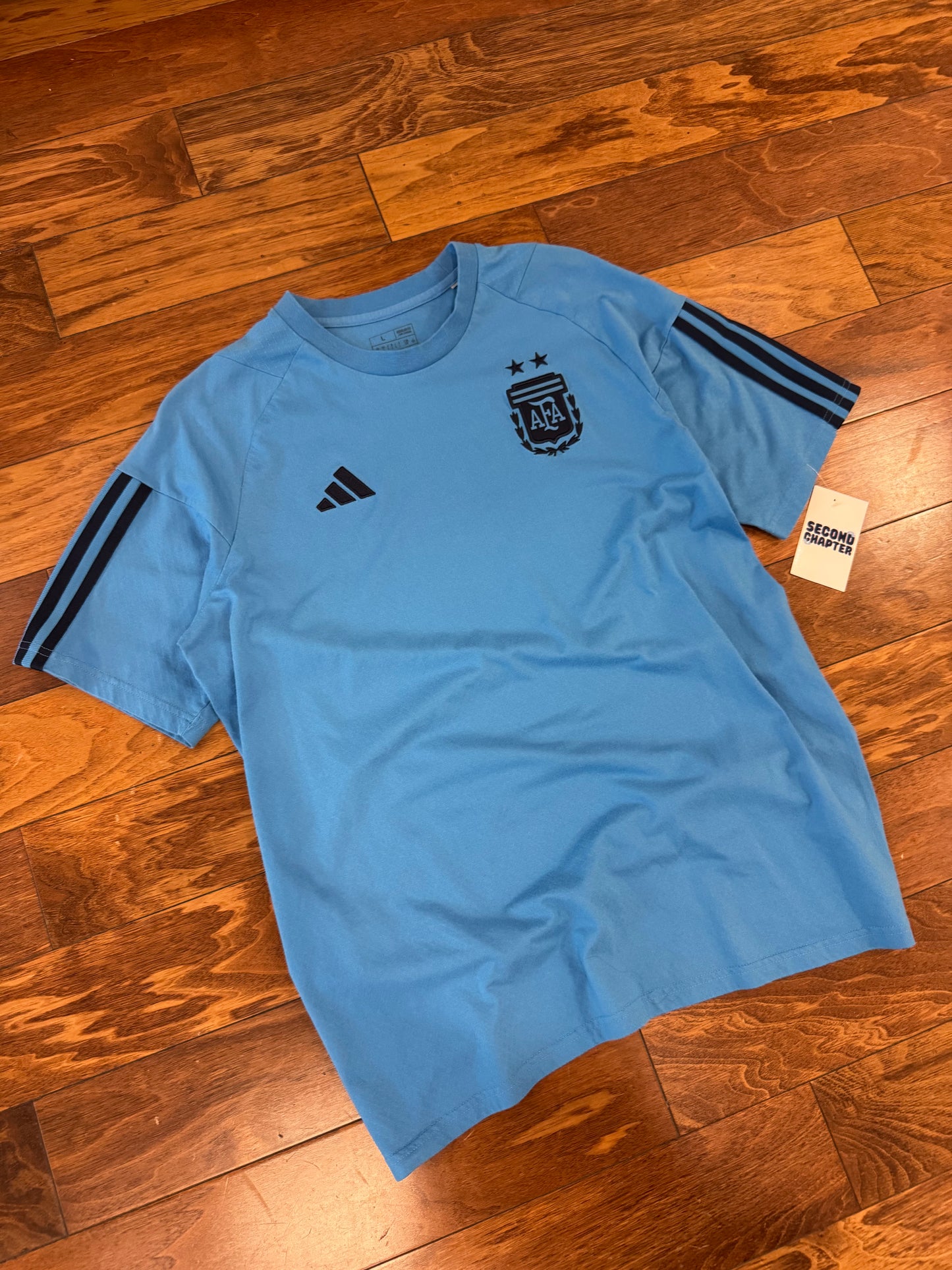 Adidas Argentina Soccer Training Jersey 2022 Kit (L)