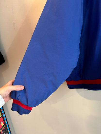 90s Kansas University (KU) Vintage Jayhawks Champion Puffer Jacket (XL)