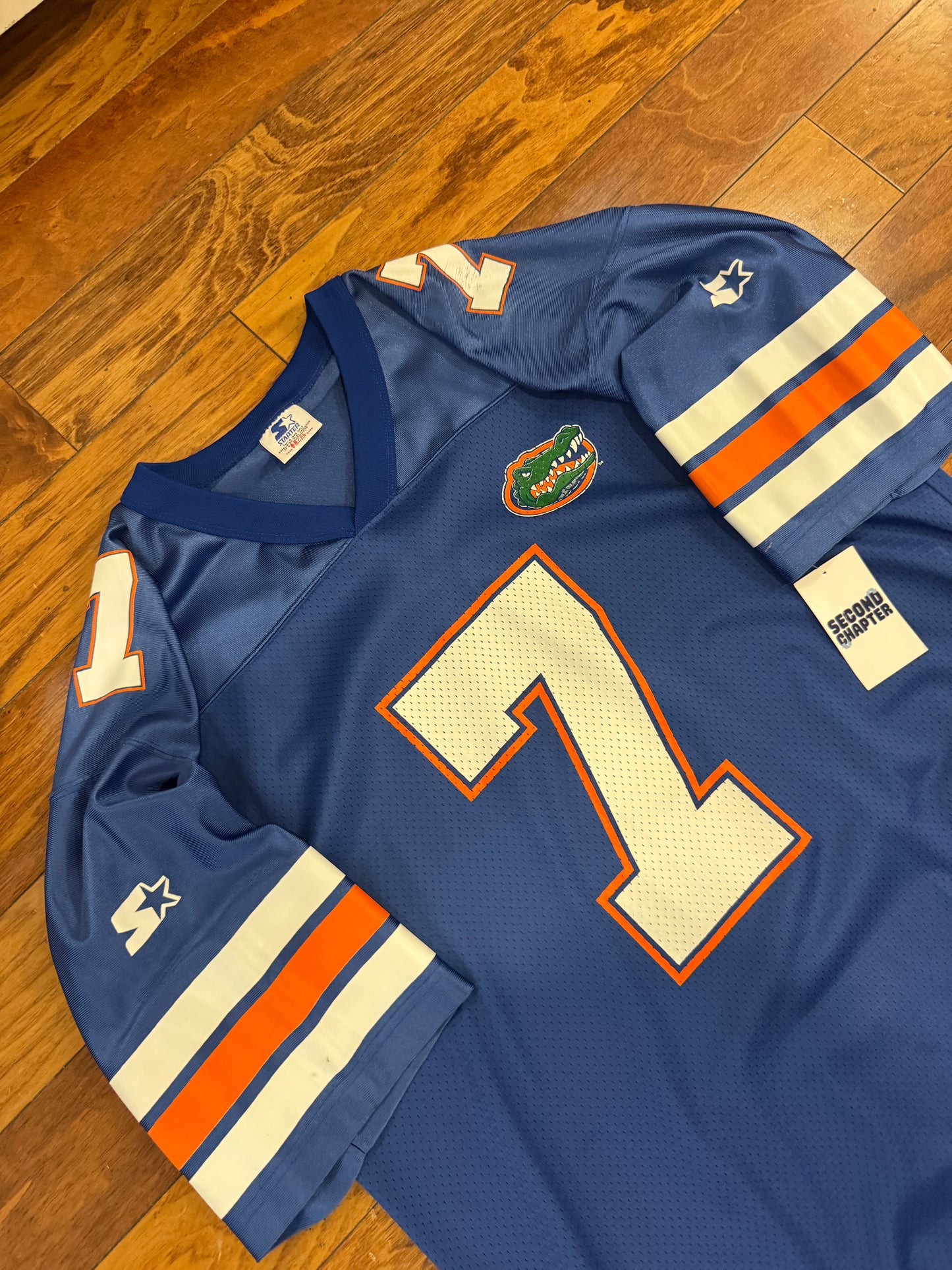 1996 University of Florida (UF) Gators #7 Vintage Starter Football Jersey (XL)
