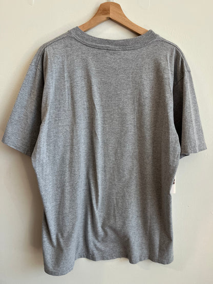 00s NC State Grey Spell Out Tee (L)