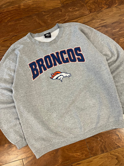 90s Denver Broncos Starter Crewneck (XL)