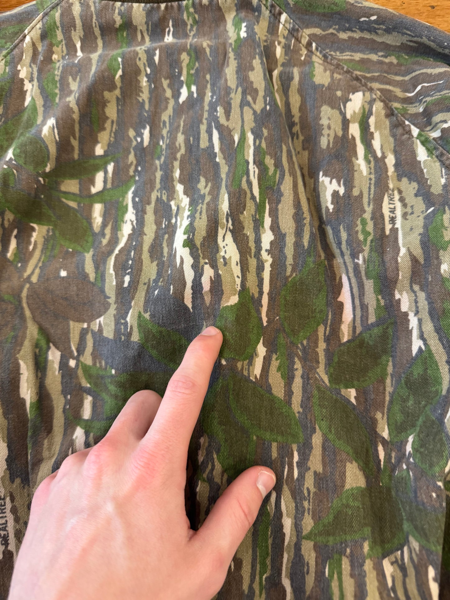 90s Camo Duxbak Zip Up Jacket (M)