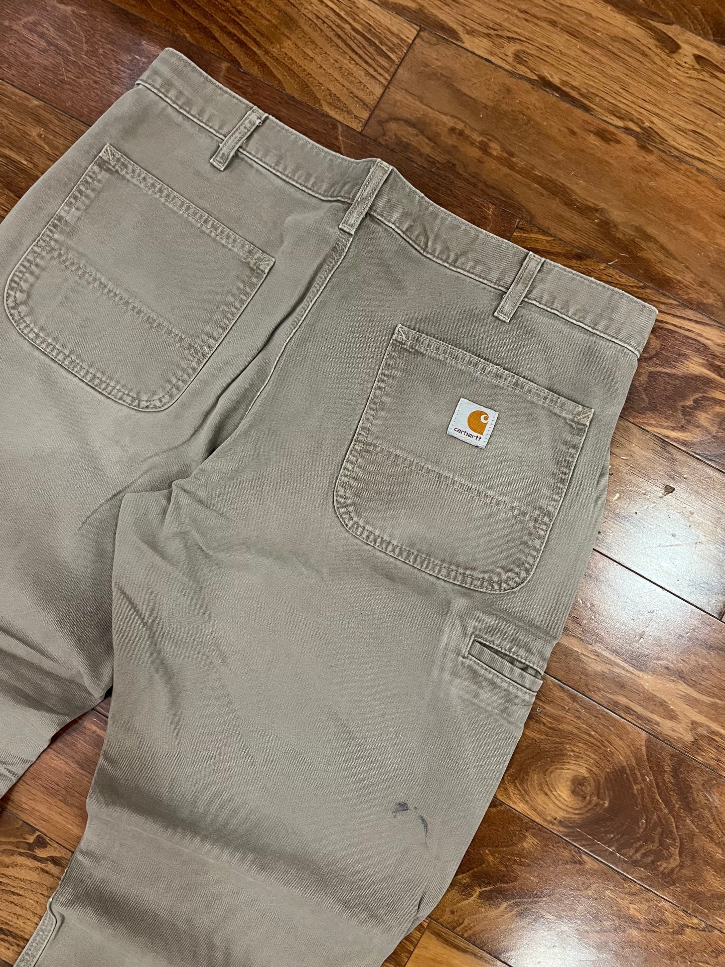 2015 Carhartt Mushroom Colored Workwear Pants (36x29)