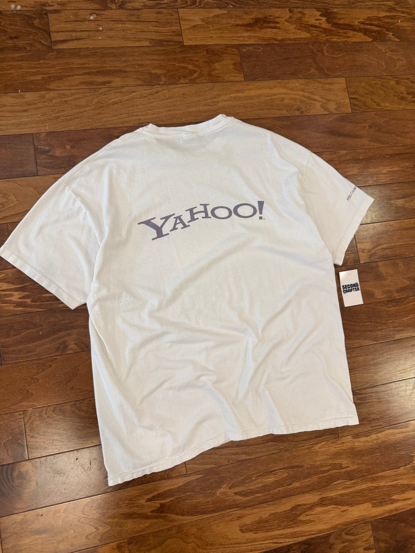 90s Yahoo Promo Tech Tee (XXL)