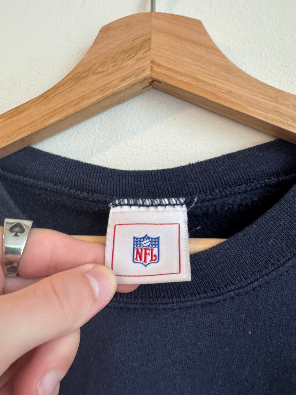 2007 New England Patriots AFC Champions Crewneck (L)
