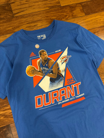2012 OKC Thunder Kevin Durant Adidas Tee (XL)