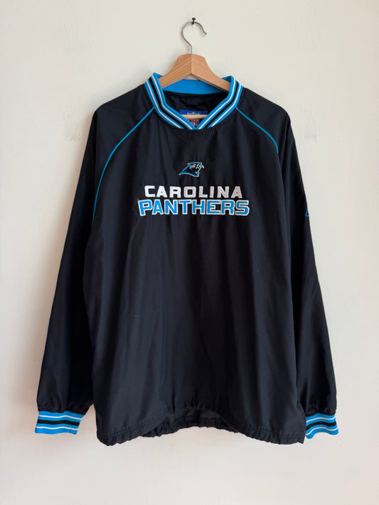 00s Carolina Panthers Reebok Spell Out Windbreaker (M)