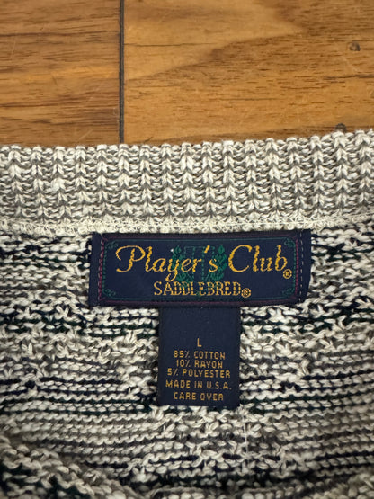 90s Players Club Saddlebred Golf Sweater (XL)