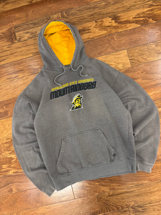 00s App State Faded J America Hoodie (L)