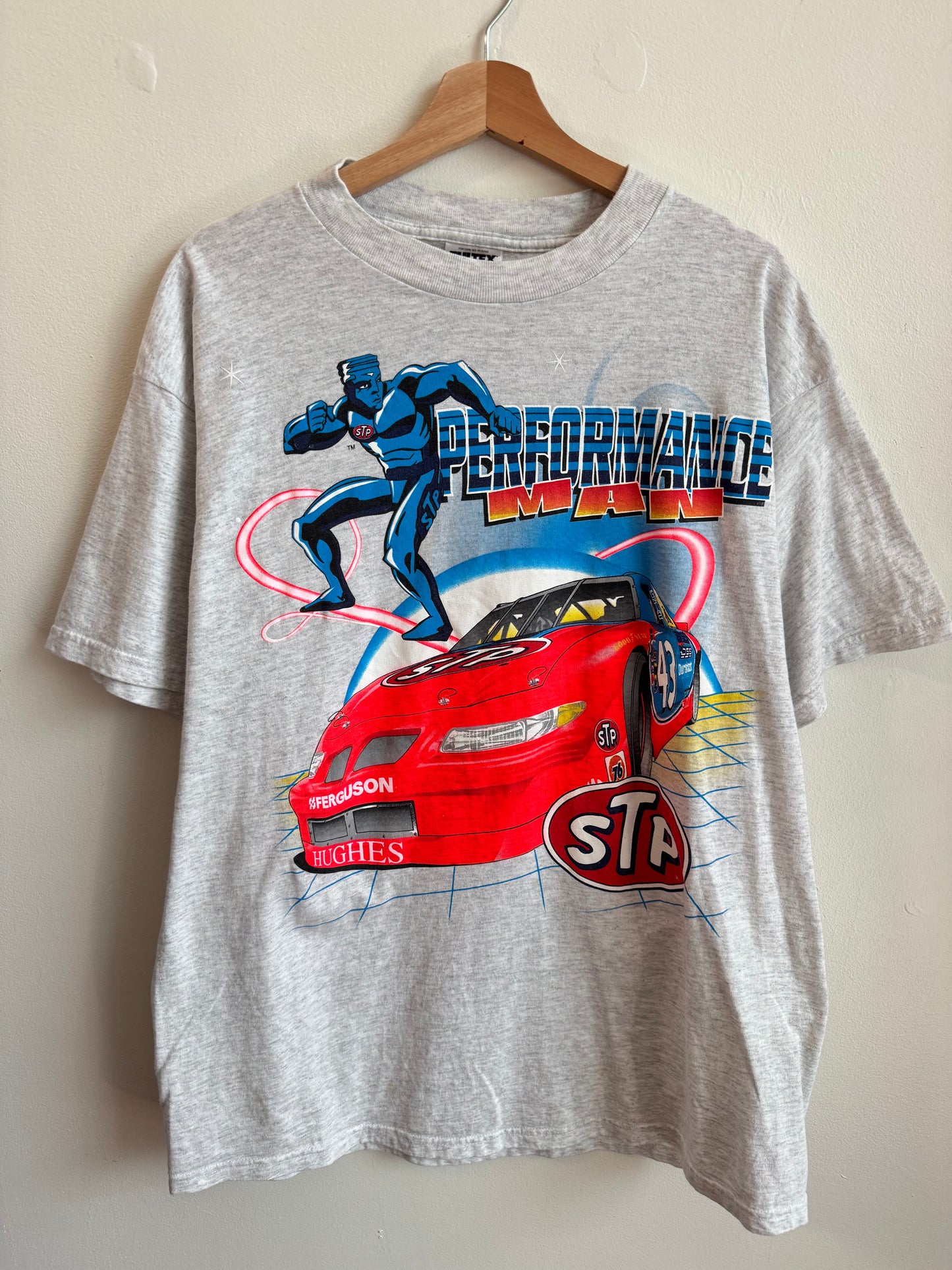 90s Bobby Hamilton Performance Man STP Graphic Tee (XL)