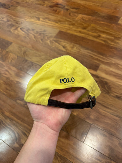 00s Polo Ralph Lauren Yellow Essential Hat (OS)