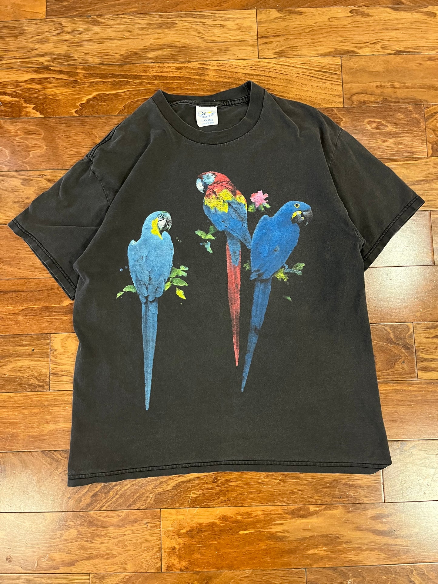 90s Parrots Nature Tee (L)