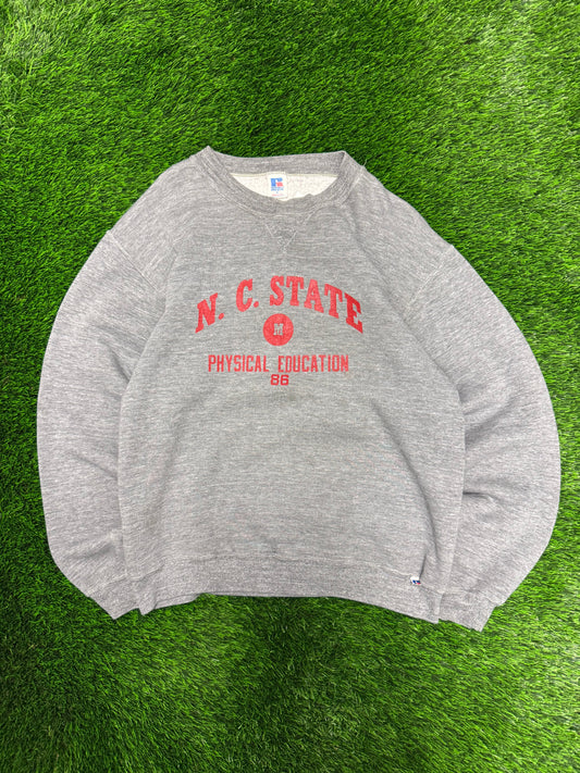 1986 NC State University Physical Education Vintage Crewneck (M)