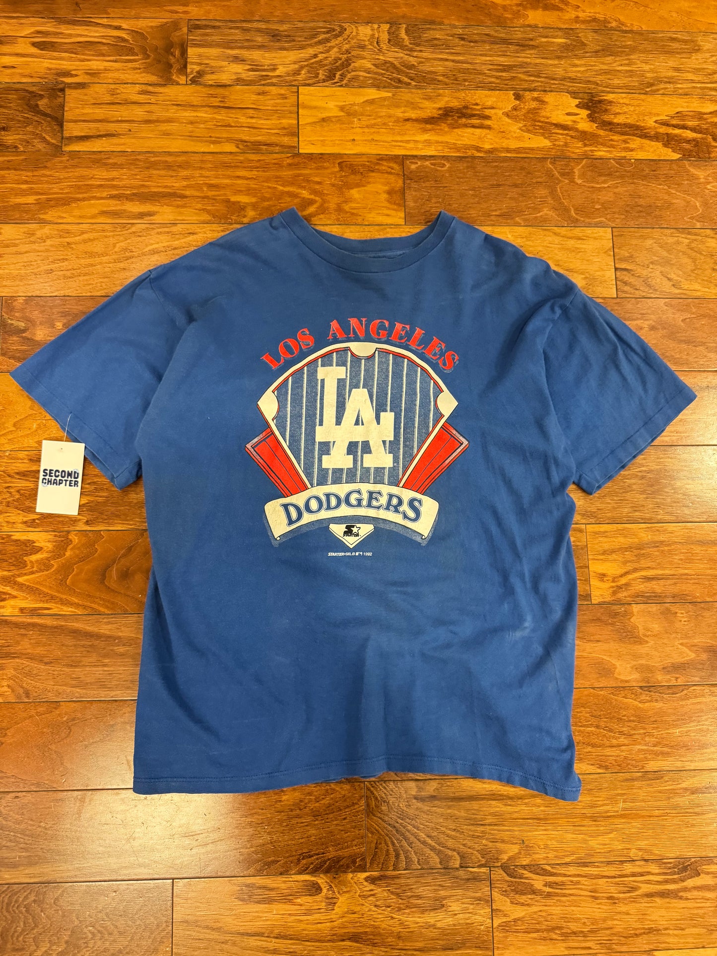 1992 Los Angeles Dodgers Starter Vintage MLB Tee (XL)