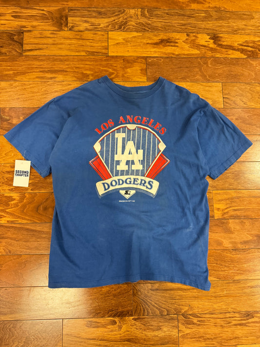 1992 Los Angeles Dodgers Starter Vintage MLB Tee (XL)
