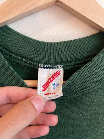 90s Appalachian State Green Crewneck (M)
