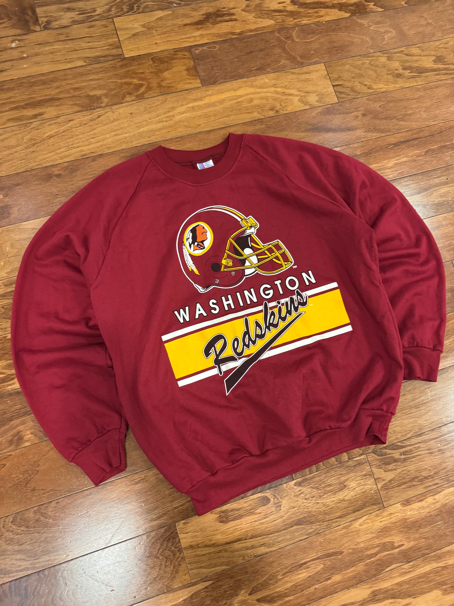 80s Washington Redskins Helmet Crewneck (XL)