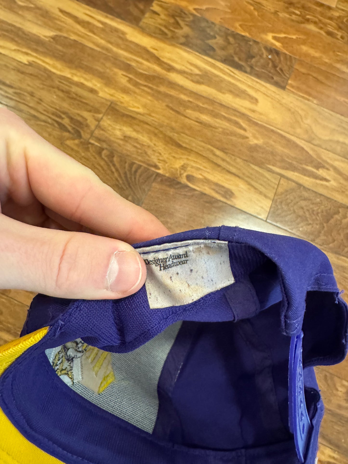 90s Minnesota Vikings Signatures Spell Out Hat (OS)