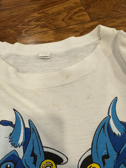 1993 Duke Blue Devils Cartoon Mascots Vintage Tee (XL)