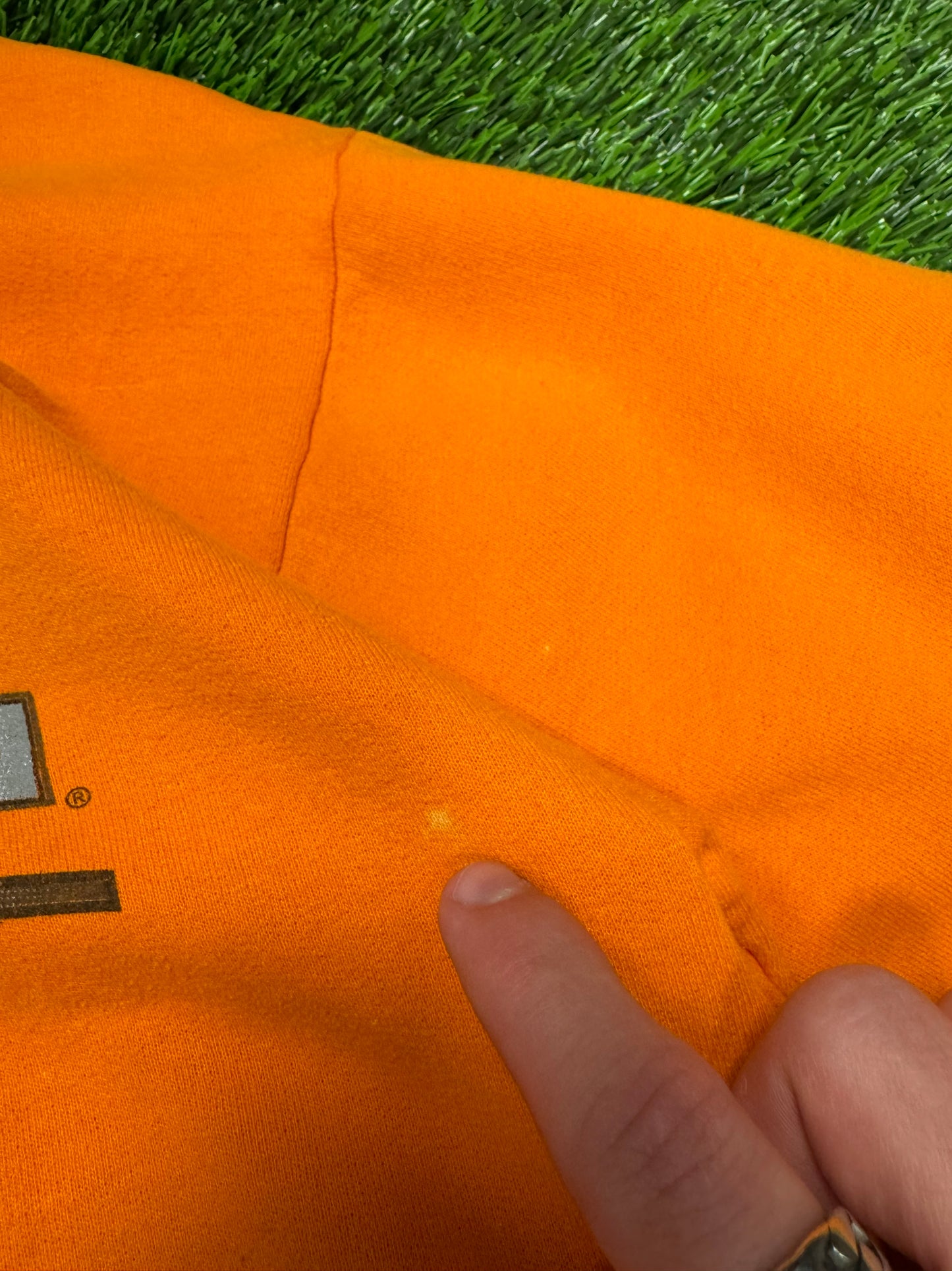 90s University of Tennessee Logo Spell Out Red Oak Vintage Crewneck (M)