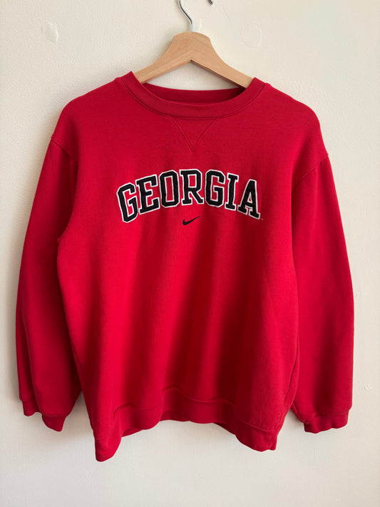 00s Georgia Bulldogs Nike Centre Swoosh Crewneck (M)