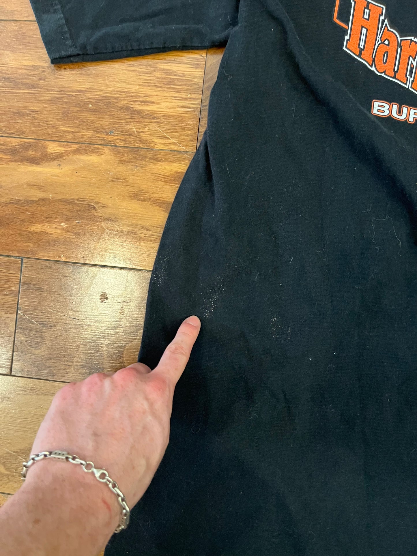 2007 Harley Davidson Burlington, NC Pocket Tee (XL)