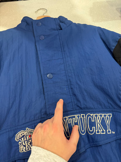 90s University of Kentucky Vintage Starter Puffer Jacket (XL)
