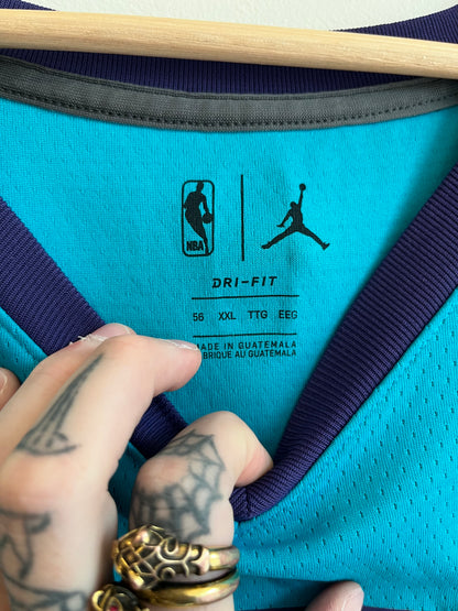 00s Charlotte Hornets Kemba Walker Nike Swingman Jersey (XXL)