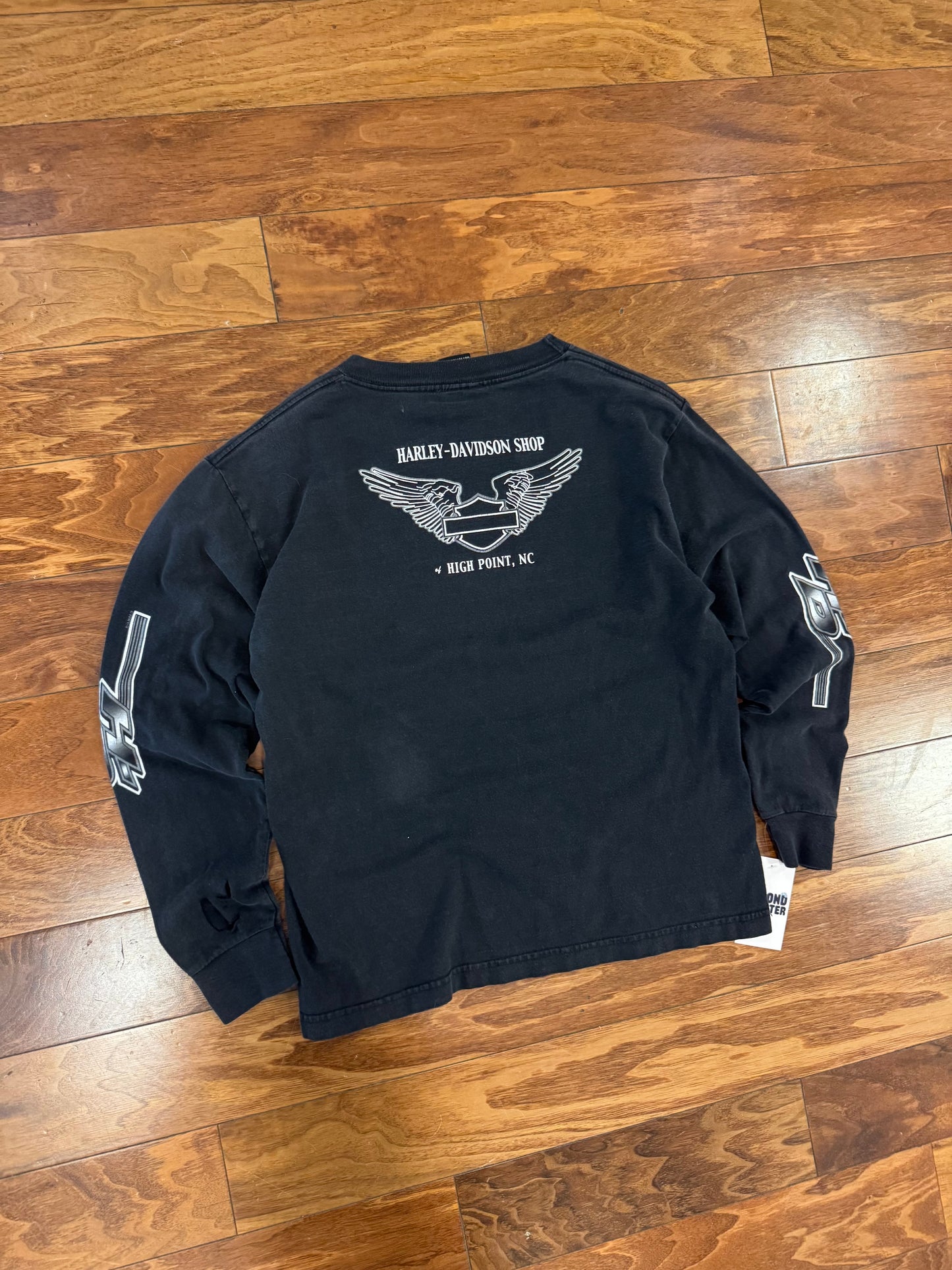 00s Harley Davidson Long Sleeve Shirt (Youth XL)