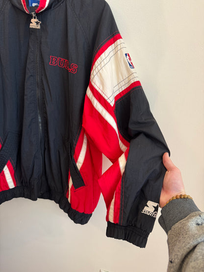90s Chicago Bulls NBA Starter Windbreaker (L)