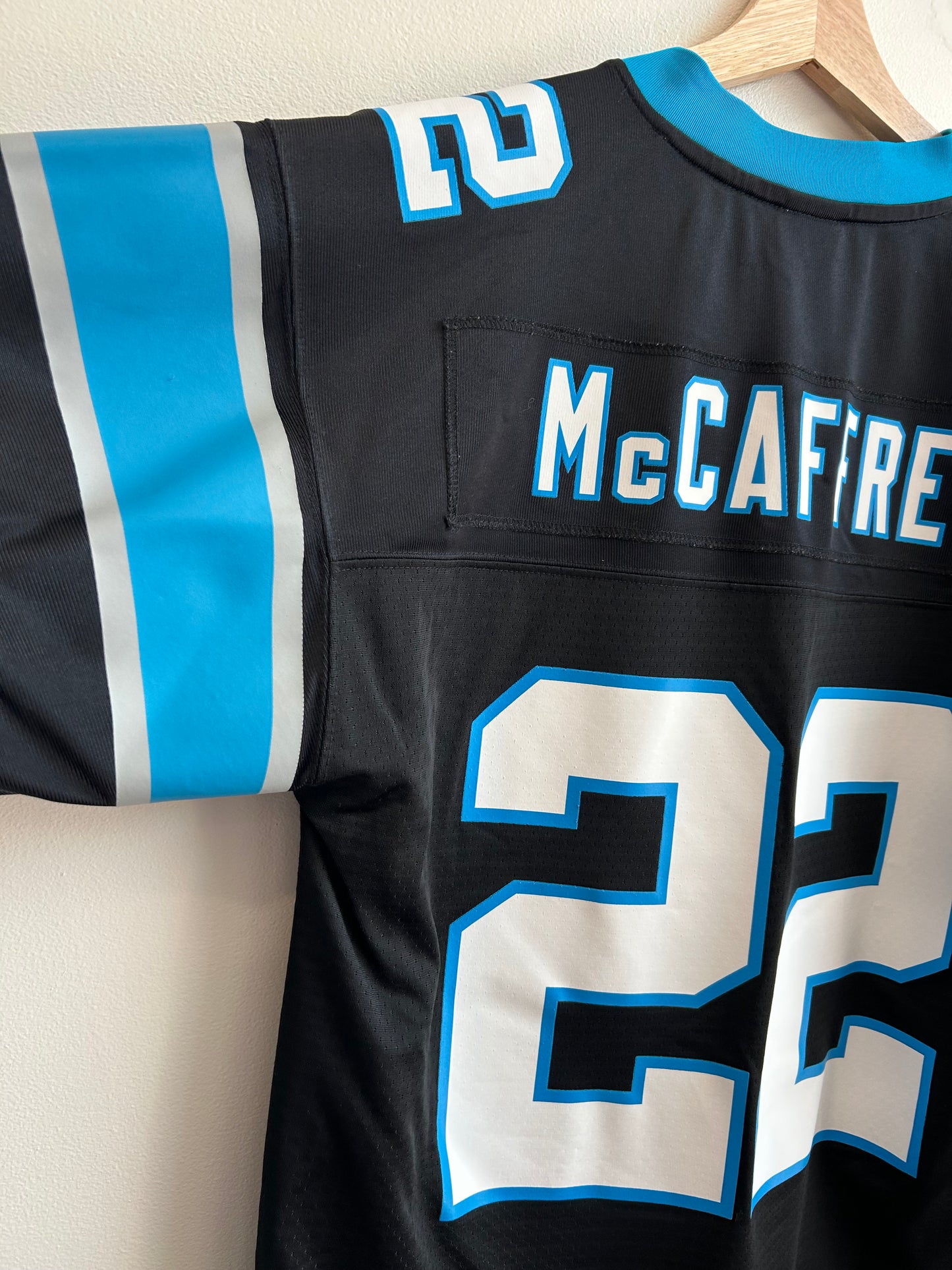 2010s Carolina Panthers Chirstian McCaffery Pro Line Jersey (M)