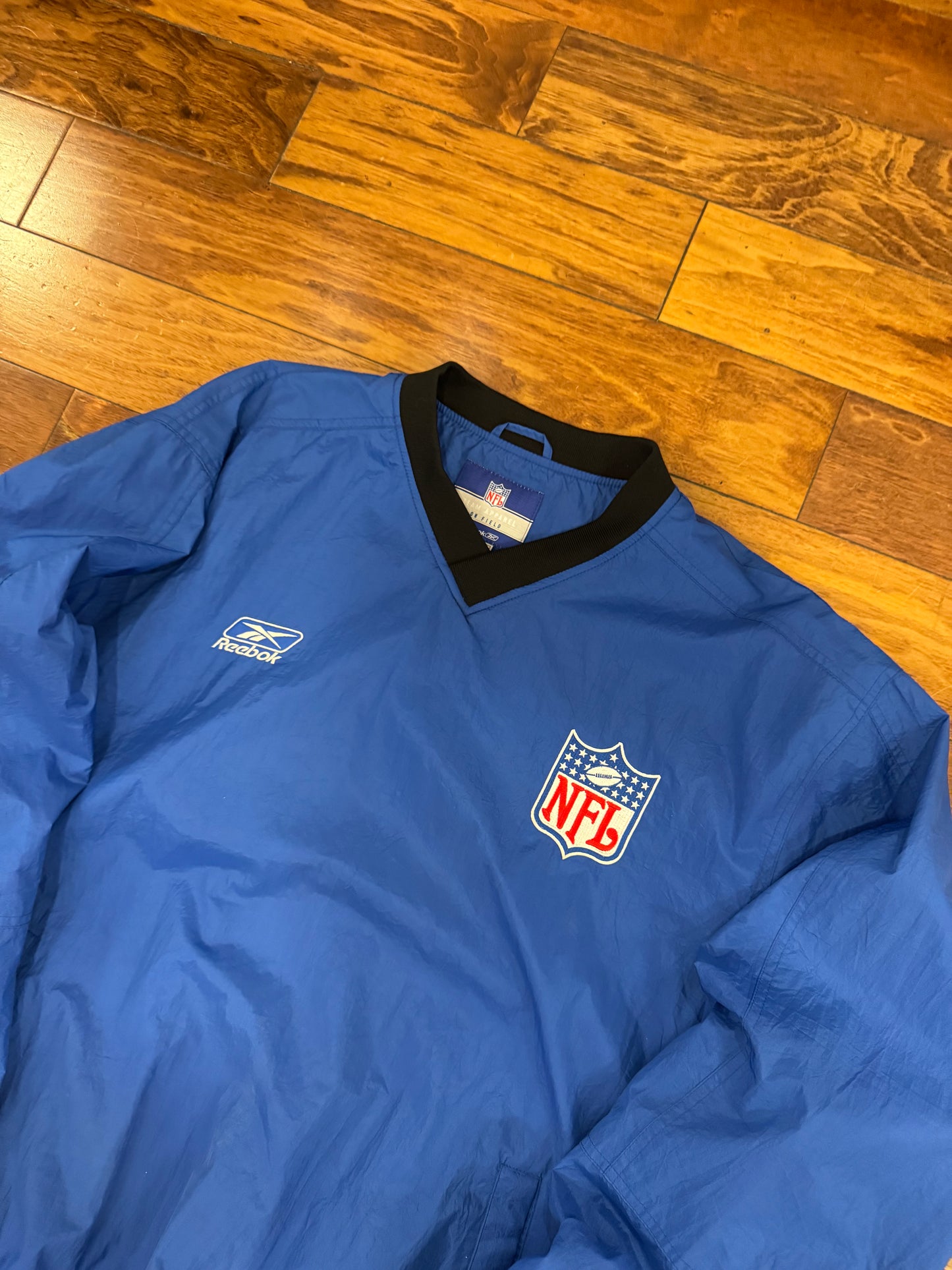 90s NFL Reebok Panthers Color Essential Windbreaker (L)
