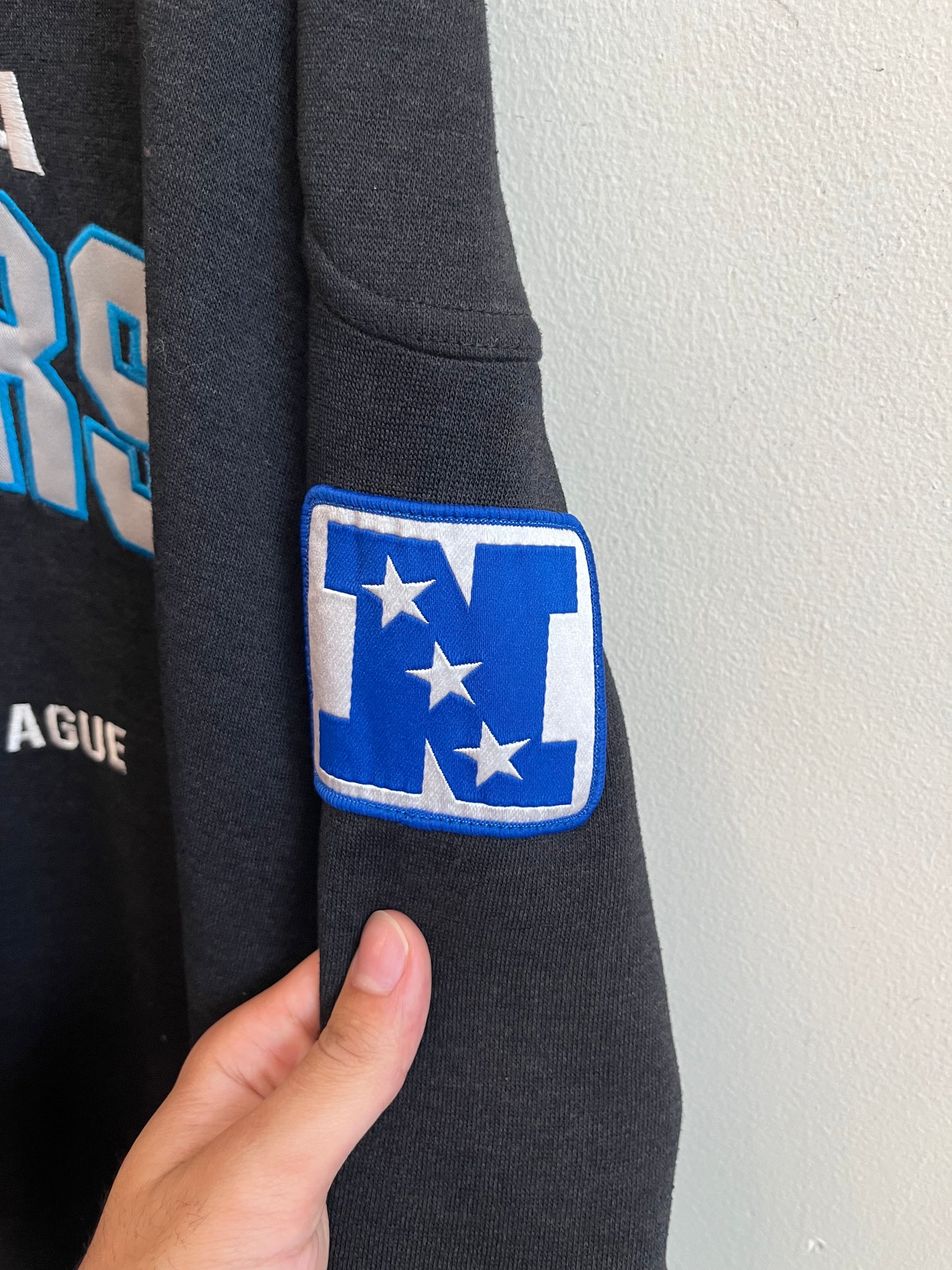 90s Carolina Panthers NFL Lee Sport Black Crewneck (XL)