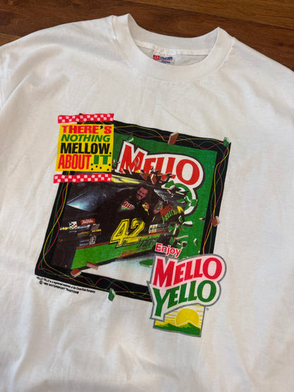 1993 Nascar Mellow Yellow Hanes Graphic Tee (XL)